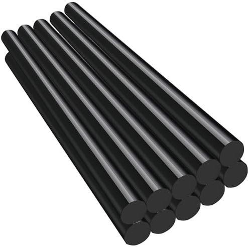 Illkjasfc 10Pcs Hot Melt Glues Sticks 270x11mm Car Body Dents Repair Remover Dents Removal Tool Dents Repair Hot Glues Sticks High Adhesion EVA Glues Sticks