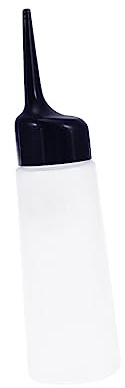 OUNONA 2pcs Refillable Plastic Hair Salon Container Spray Bottle for Hair Dye and Shampoo Large Capacity Cleaning Tool for Home and Salon Use