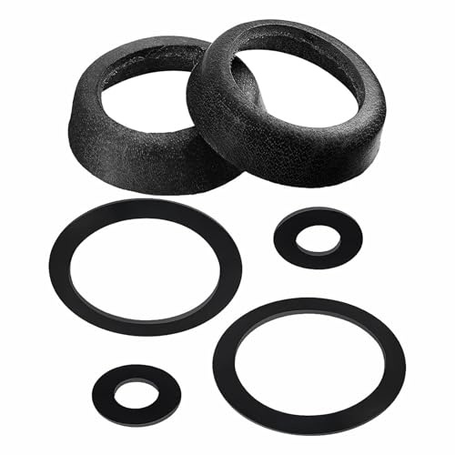2 Satz Schwarz Schwengelpumpe Ersatzteile Leder Dichtungssatz Typ 75 Ledermanschette und o Ring Dichtung Kolbenmanschette für Gartenpumpe Handpumpe Brunnenpumpe Pumpe Dichtung