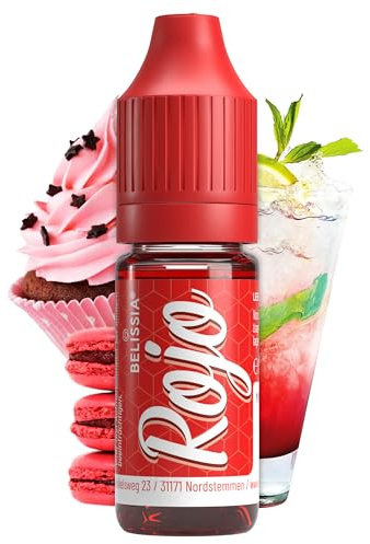 Belissia Lebensmittelfarbe Rot 10ml flüssig zum Kochen und Backen | Stark färbende Speisefarbe, vegan, geschmacksneutral, für Fondant, Torten, Desserts, Getränke und DIY