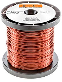 Kupferlackdraht W210 Ø 1,40 mm 500 g, ca. 35m - CU Lackdraht Grad 2 CUL Kupferdraht Gewicht 500 Gramm Durchmesser 1,40 Millimeter Wickeldraht Kupfer Draht nach IEC 60317-13
