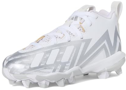 Adidas Unisex-Child Freak Spark 23 White/White/Silver Metallic 11