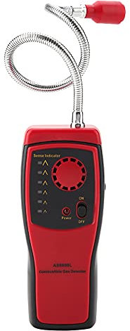 Natudeco Flammable Gas Detector Gas Leak Detector Gas Leak Tester Combustible Gas Leak Detector Gas Leak Analyzer Combustible Gas Detector Propane Gas Detector