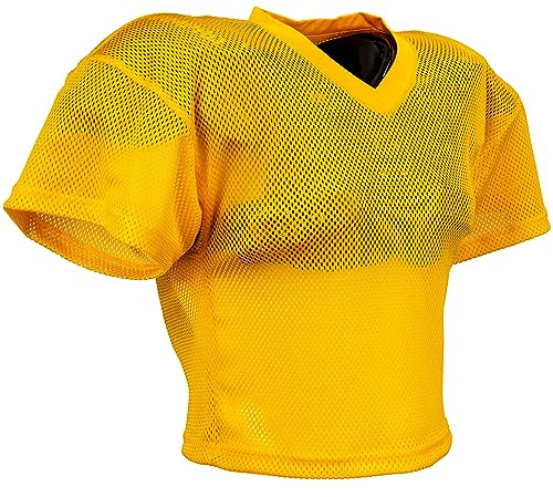 Shuffle Football Practice Jersey, Youth X-Large, Gold