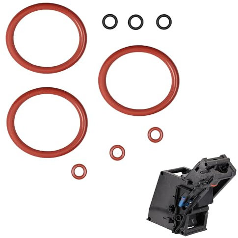 Snapworld-Kaffee Pflegeset Dichtung O-Ring kompatibel mit Siemens EQ5 EQ6 EQ7 EQ8 Bosch Vero Neff und Gaggenau zu Kaffeemaschinen Kaffeevollautomaten Brühgruppe Auslaufstutzen