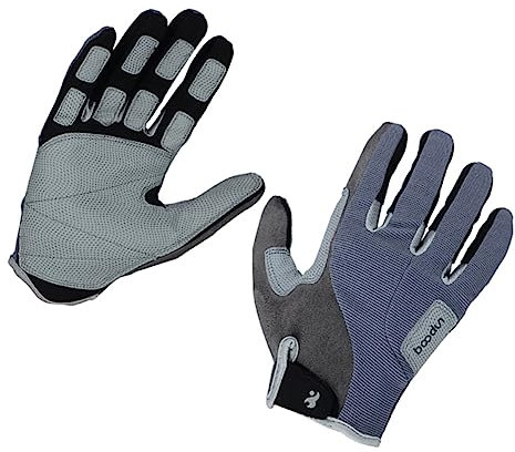 BCOATH 1paar Kletterhandschuhe Vollfingerige Outdoor-Handschuhe rutschfeste Handschuhe Für Herren Für Klettern Und Wandern Anpassbares Handgelenkdesign Langlebig Und Flexibel