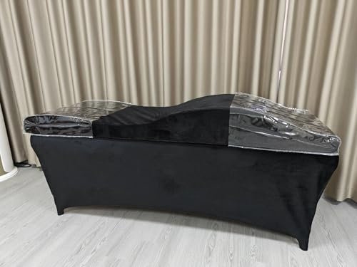 Generisch PVC Schutzbezug Kosmetikliege Wimpernliege Matratze Kopf Fußschutz Bezug 60x180