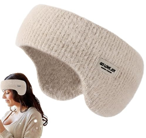 Earmuffs For Sleeping, Soft Ear Muffs For Sleeping Noise Cancelling, Sleep Ear Muffs,Lightweight Ear Defenders For Children Adults,Portable Noise Cancelli
