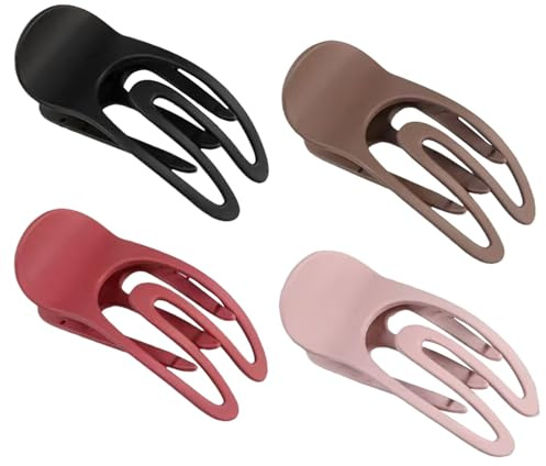 Petites épingles à cheveux décoratives – Épingles à cheveux plates portables, attrape-cheveux souples | Accessoires durables, pinces antidérapantes, attrape-crocodile polyvalent pour filles, femmes