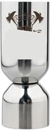 Medidor de cócteles cónico Jigger de acero inoxidable 25/50ml, vaso for medir bebidas alcohólicas, mezclado, taza medidora líquidos(1PCS 25 50ml)
