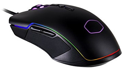 Cooler Master CM310 Gaming Mouse with Ambidextrous Grips, 10000 DPI Optical Sensor, and RGB Illumination