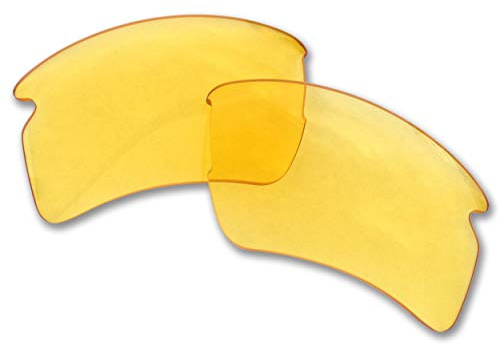SOODASE Para Oakley Flak 2.0 XL Gafas de sol Amarillo Transparentee Lentes de repuesto