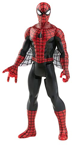 Marvel Hasbro Legends Series 3.75-inch Retro 375 Collection Spider-Man Action Figure, Toys for Kids Ages 4 and Up, Multicolor, One Size (F3824)