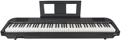Axus AXD55 88-Tasten-Digitalpiano-Tastatur Mit Voll Gewichteten Hammertasten, Sustain-Pedal Und Hochwertigen Features Und Funktionen