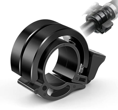 Fahrradklingel Mini Fahrrad Klingel, Fahrradklingel Versteckt, Innovative Aluminiumlegierung 90db Klingel Laut Fahrradklingel, Fahrradklingel Mountainbike Rennrad Klingel Bike Bell für 22mm Lenker