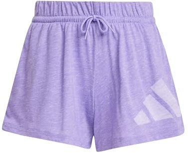 adidas Niñas Essentials Shorts, Violet Fusion/White, 13-14 Years