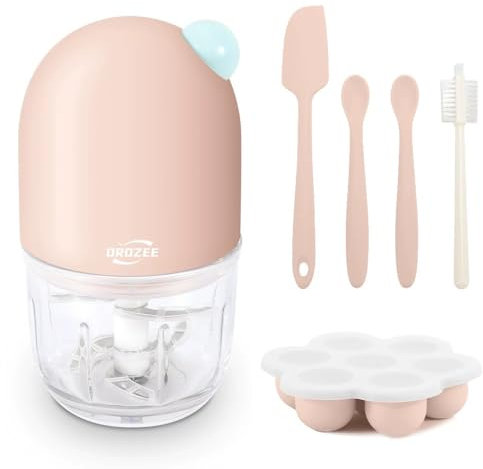 Baby Food Chopper, 6 Blades Mini Baby Food Maker for Smooth Baby Food Puree