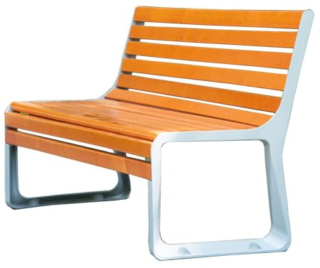 EFGETD Veranda Terrasse Garten Bank Gusseisen Außenstuhl Zweisitzer Parkbänke Gartenhofbank Wetterfest Gartenbank mit Rückenlehne und Beinen(180cm)
