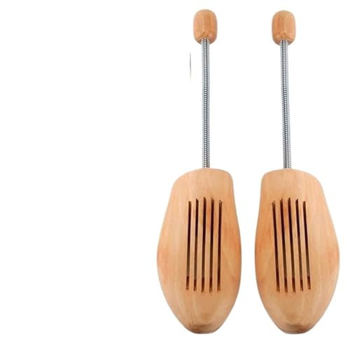 MZPOZB Schuhspanner 1 Paar hölzerne Schuhspanner, Unisex-Federschuhe, verstellbare Stützschuhspanner, Feste Schuhe ohne Verzerrung Wege Shoe Stretcher(EU Size 43-44)