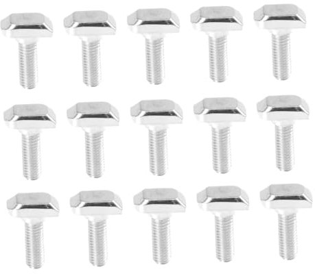 T Slot Drop-in M8x25 Acciaio al Carbonio 50 Pezzi per T-slot