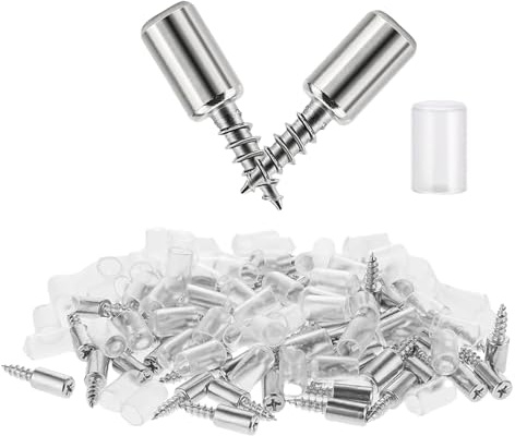 20 Stück Regalbodenträger, Selbstschneidende Schraube Bodenträger mit Gummischutz, Einlegeböden Halter Regalbodenhalterung, Regalhalterung für Schrank Bücherregal Kleiderschrank Möbel