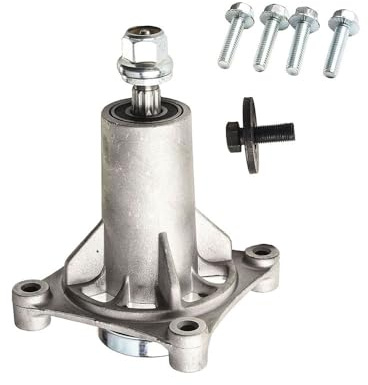 FUBESK Axe de tondeuse à gazon pour pont de 116,8 cm, 121,9 cm, 137,2 cm pour Craftsman YTH22V42 YTH24V48 YTS4000 LT1000 GT6000 Pro P54ZX