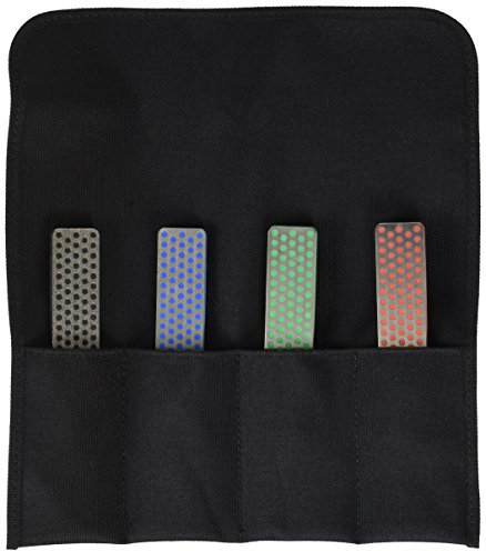 4 Diamond Whetstone Deluxe Kit of 4 Assorted Pocket Model sharpeners