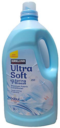 Kirkland Signature Fabric Softener Ultra Soft Spring-Breeze 5 Litres 250 Washes