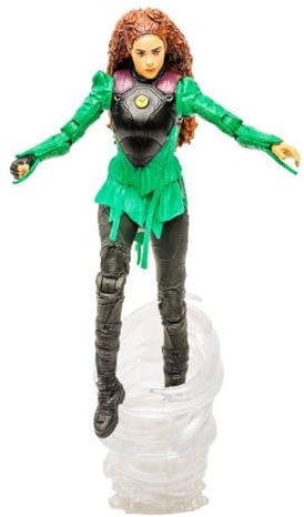 McFarlane Toys, 7-Inch DC Black Adam Cyclone Action Figure with 22 Moving Parts, Collectible DC Black Adam Movie Figure with Stand Base and Unique Collectible Character Card – Ages 12+