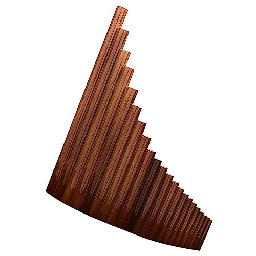 Panflöte Tragbare 22-Röhren-Panflöte, Handgefertigte Bambus-Blasinstrument-Panflöte, Geeignet Für Anfänger (Color : G key)