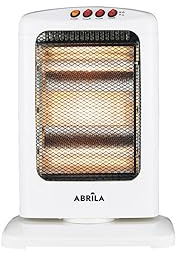 Akunadecor - Estufa Electrica Candente 1200w Blanco Oscilante