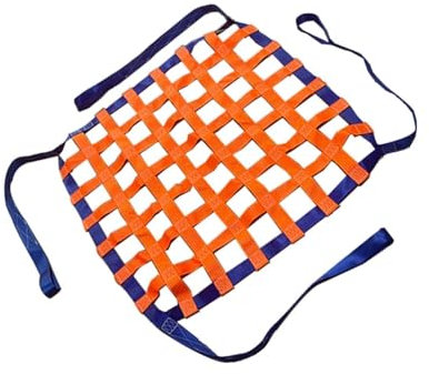 Gurtbandnetz Ladungssicherungsnetz - Hebenetzgurte – Kletternetz Kinder Outdoor, Reißfest Anhänger Netz, Kajakdeck Gepäcknetz Für Industrielle Be Und Entladewerkzeuge, Garten-Kletternetz (Size : 1 X