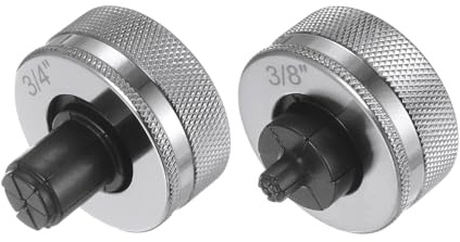 sourcing map Swage Expander Head 3/8, 3/4 Hydraulic Tube Pipe Expander Swaging Head for HVAC/R Tube Expanding Tool Tube Cutters