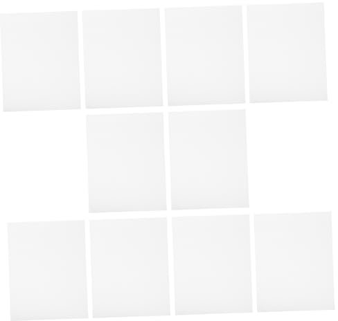 Operitacx 10 Blatt Leeres Kartenpapier Weiße Visitenkarten Visitenkartenpapier Bedruckbares Spielkartenpapier Spielkarten Leere Karten Bedruckbare Karteikarten 250 G/ ²
