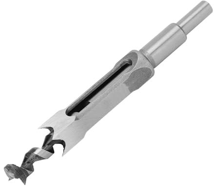 lvifloae Forets à trous carrés pour le travail du bois de 20 mm, forets à trous carrés en acier à roulement pour perceuse à trous carrés, machine à tenons carrés pour panneau de