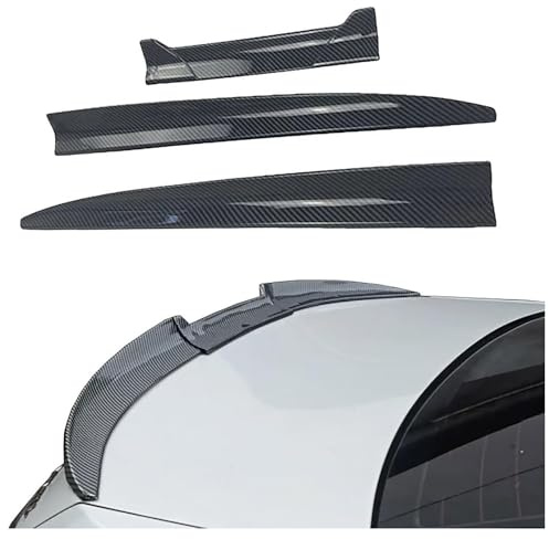 BFRDGE Auto Spoiler Posteriore per Audi A5 B8 8T Coupe 2007-2016, Posteriori Tronco Alettone Ala di Coda Tuning Posteriore Decorazione Accessori,B Carbon Fiber Look