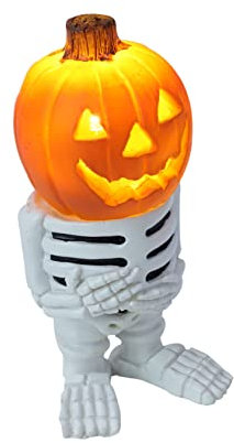 Cabilock Kreative Halloween Kürbis Dekoration Leuchtend Herbstdeko Kürbis Ornament Garten Zimmer Dekoration Für Halloween Licht