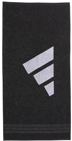 adidas Unisex PERFORMANCE TOWEL SMALL, black/white, One size