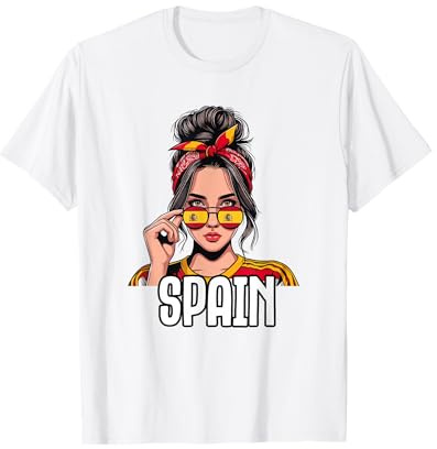 Español Chica España Chicas España - Fem Camiseta