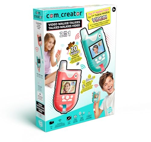 Canal Toys - Creator - Video Walkie Talkies con Efectos Divertidos