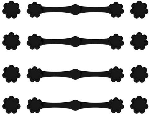 12 Pièces Boucles Magnétiques en Silicone pour Friteuse à Air, Clips Magnétique Réutilisable pour Friteuse à Air, Évite les Cuissons Inégales et les Brûlures, pour Papier Sulfurisé de la Cuisine