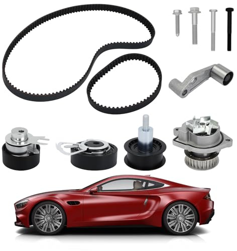 Zahnriemen mit Wasserpumpe Kompatibel mit Audi Seat Skoda VW, Ersatzteilnummer des Zahnriemen - CT957WP1