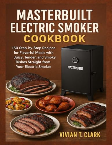 MASTERBUILT ELECTRIC SMOKER COOKBOOK: 150 Step-by-Step Recipes for Flavorful Meals with Juicy, Tender, and Smoky Dishes Straight from Your Electric Smoker