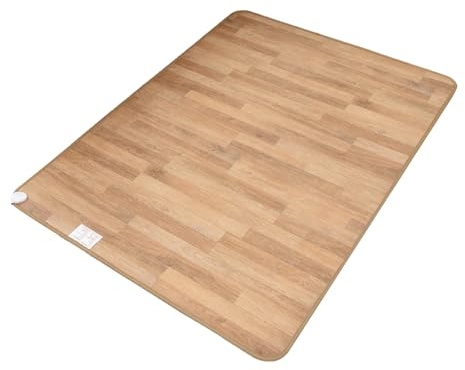 Floor Heater Foot Warmer, Heated Floor Mats, Electric Heating Pad, Graphene Heated Carpet Rug, Infrared Space Heater for Home Office(50x150cm)