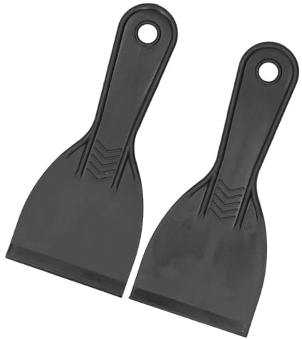 Culnflun Spatola in plastica Coltello per mastice, Spatola per stampante 3D, Raschietto per vernice in plastica flessibile Strumento per l'installazione di adesivi per la rimozione