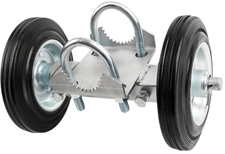 NVOQILIN Gate Wheel Carriers for Metal Tube Gate and Chain Link Fence Swing Sliding Gate Large Capacity Designs