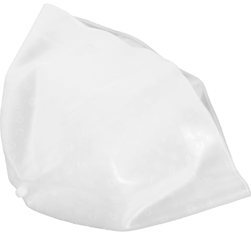BAZEITFLOW Cuffia per Mèches in Silicone Trasparente Fori Elasticizzati Strumento Professionale per la Colorazione dei Chioma Adatta per Saloni e Uso Domestico