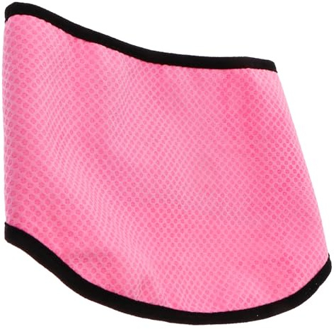 Gatuida Dog Cooling Collar Summer Bandana for Pets with Breathable Pva Material and Heat Dissipation Function, for Outdoor Walking in Hot Weather, Pink Cooling Scarf for Dogs and Pets