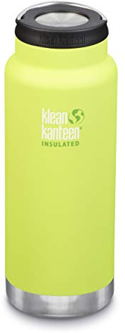 Klean Kanteen TK Wide Kanteens Vakuum-isoliert – Neuer 2019 (946 ml), Juicy Pear (Loop Cap)