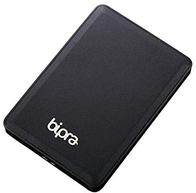 Bipra Ultra Slim External SSD USB 3.0 Disco duro portátil Negro (1TB SSSD EXTERNO)